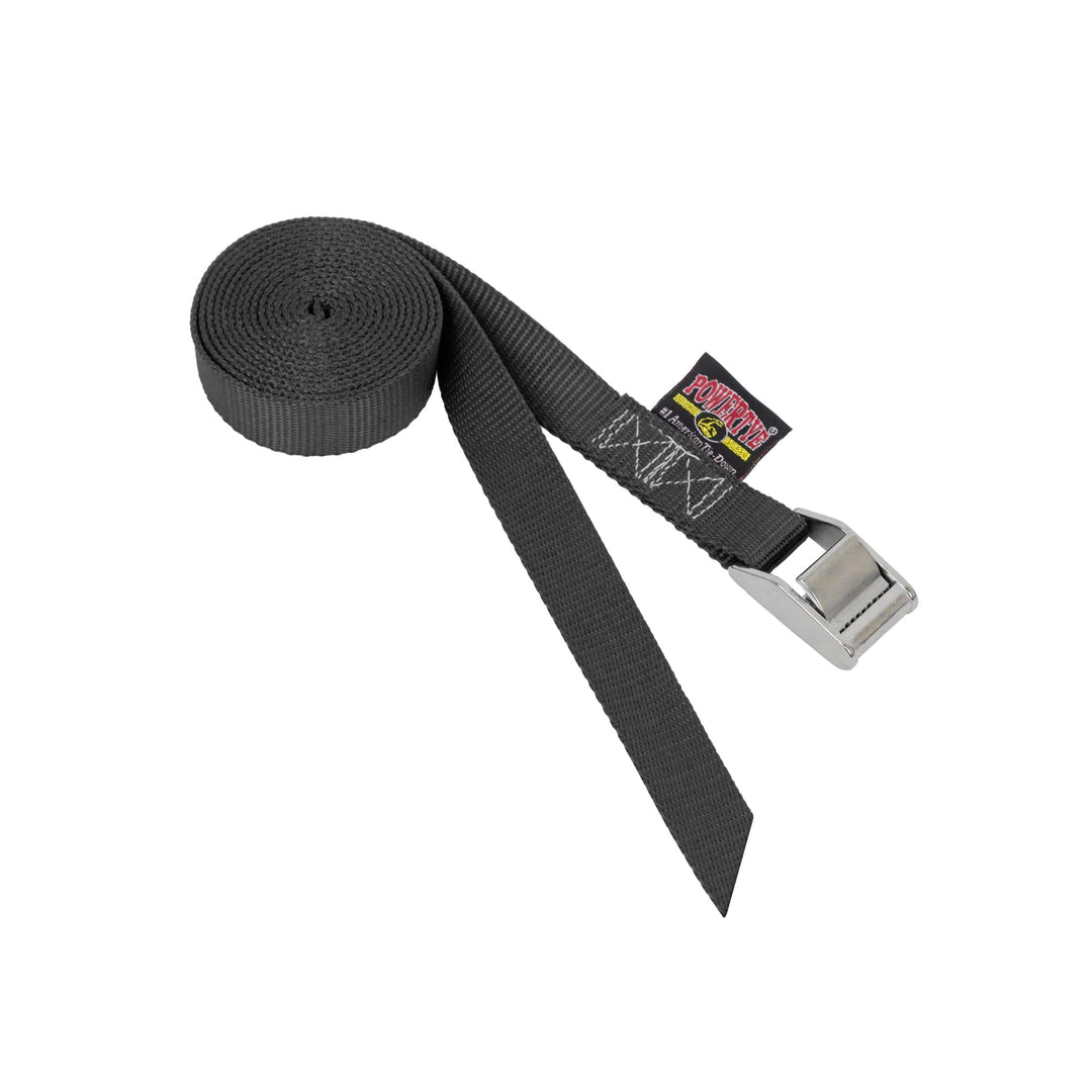 1in x 8ft STAINLESS STEEL LASHING STRAPS (each) - PowerTye#color_black