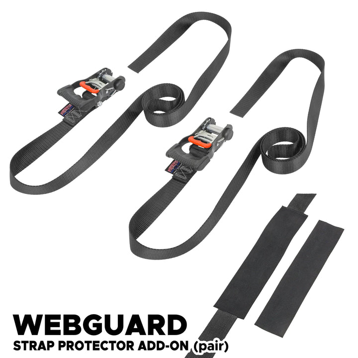 *BOGO* 1.5in ERGONOMIC - ENDLESS - RATCHET TIE - DOWNS (pair) - PowerTye