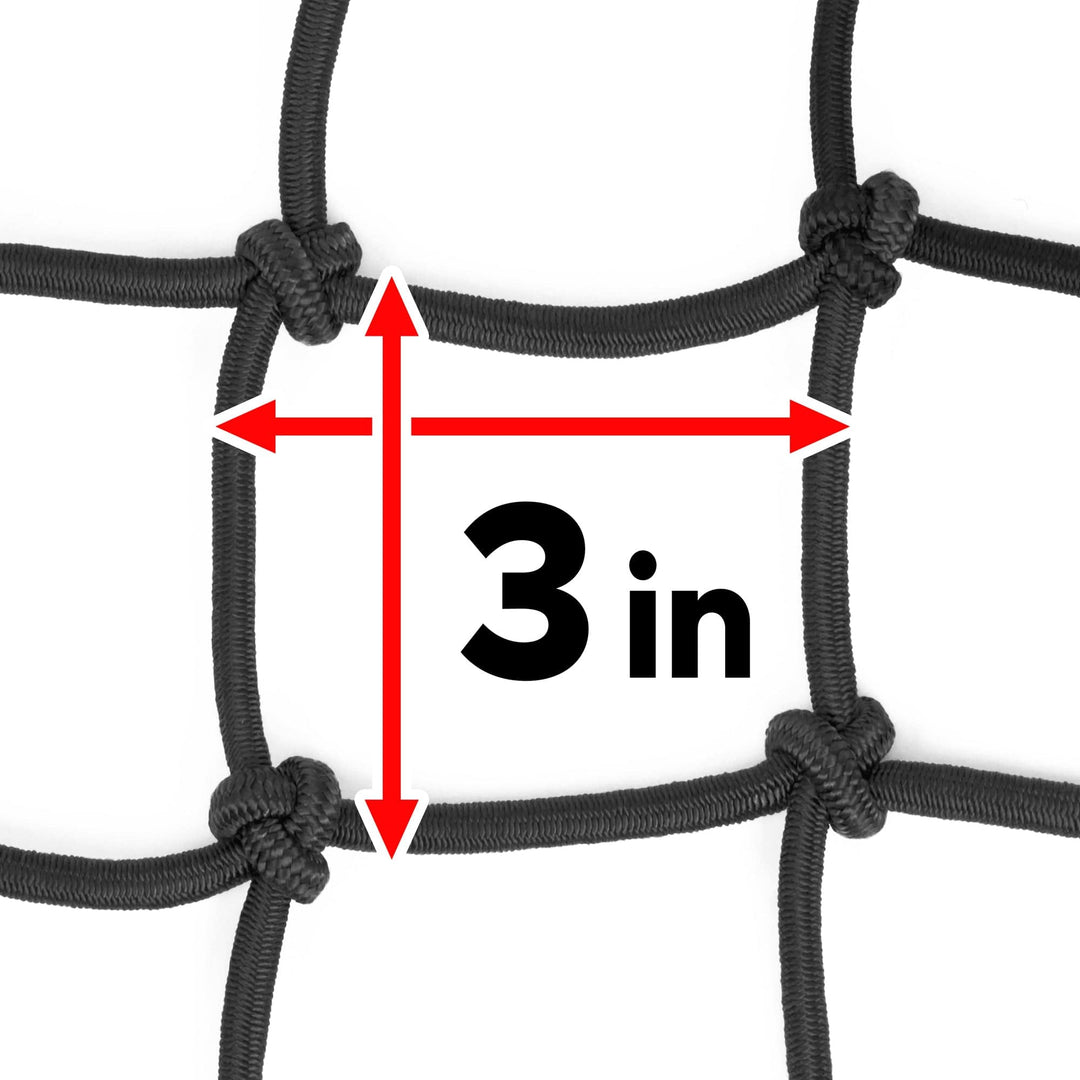 3ft x 5ft EXTREME Duty Cargo Net Tight Mesh for trucks, trailers and cargo#storage-bag-add-on_no-add-on