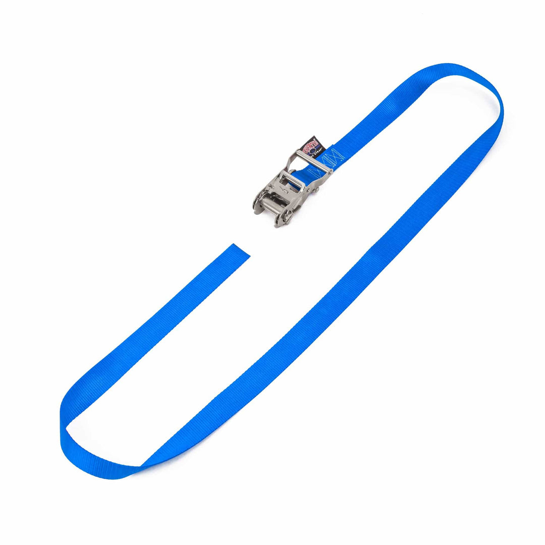 1.5in ENDLESS RATCHET - STAINLESS STEEL RATCHET STRAP (each) - PowerTye#color_blue
