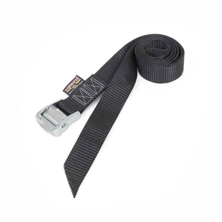 *BOGO* 1.5in HEAVY - DUTY LASHING STRAP with GRIPPER WEBBING, BLACK (each) - PowerTye