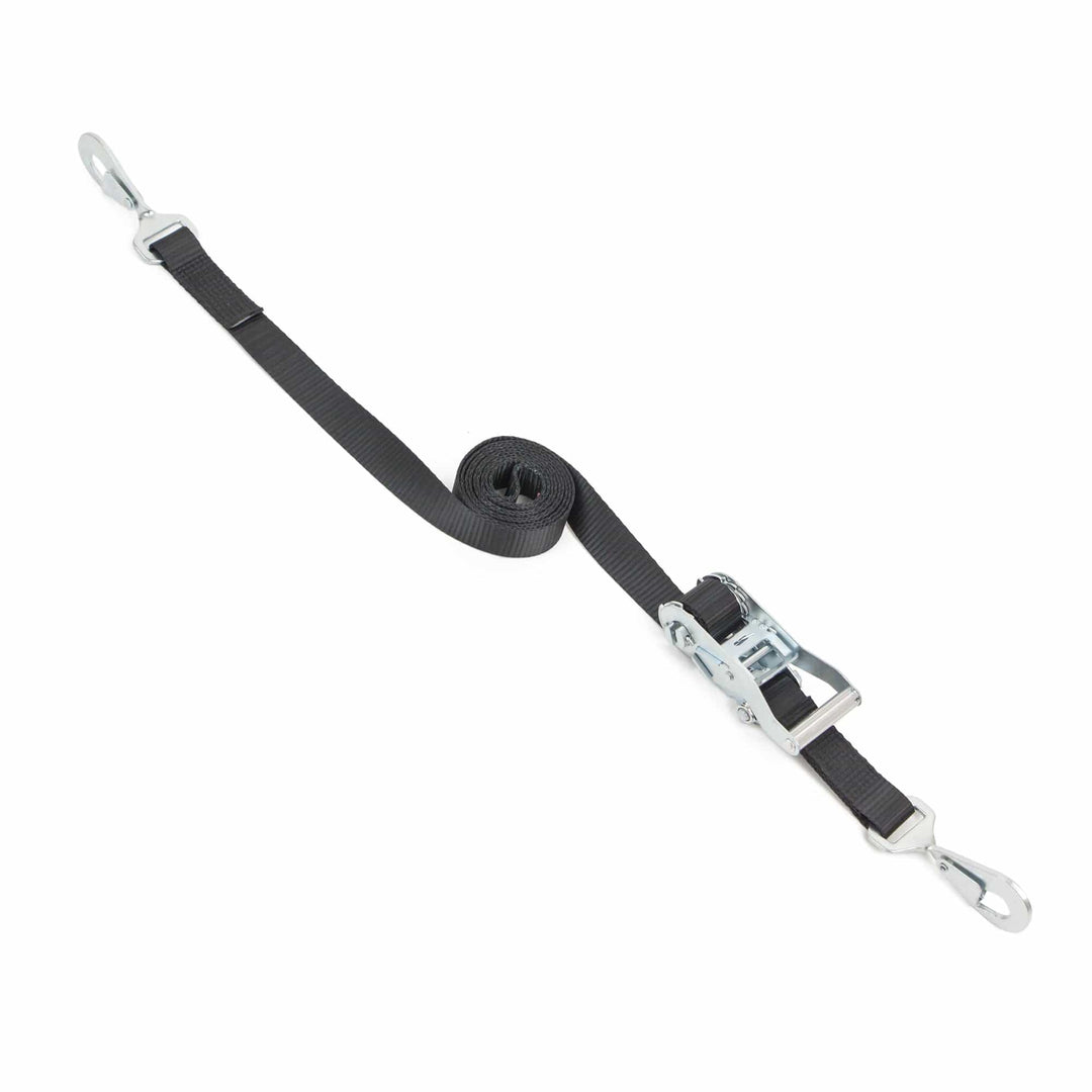1.5in x 16ft INDUSTRIAL RATCHET TIE - DOWN w/ TWIST - SNAP HOOKS (each) - PowerTye