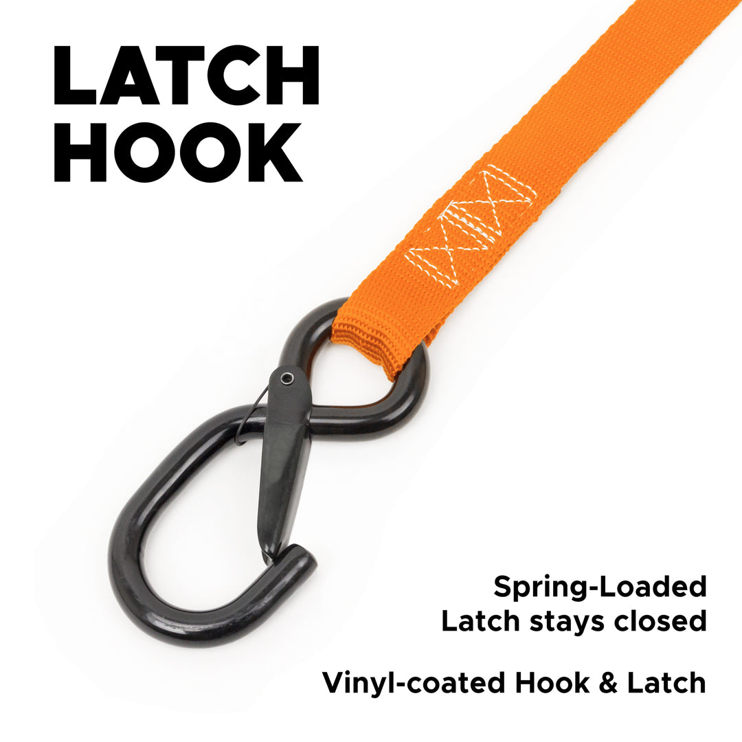 1 inch Steel Latch Hook#color_orange-black