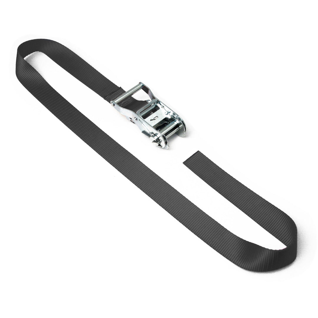 Ratchet Strap with Endless Loop #color_black
