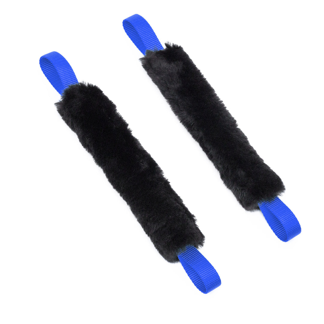 Blue Soft-Tye with Black Sheepskin Cover #color_blue