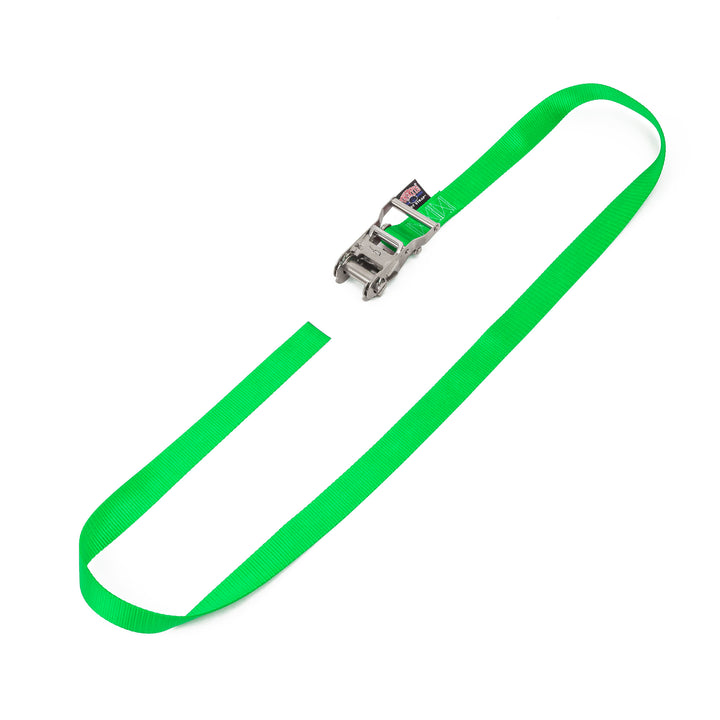 1.5 inch Endless Ratchet With Stainless Hardware for trailers, boats, waverunners and other watercraft#color_green