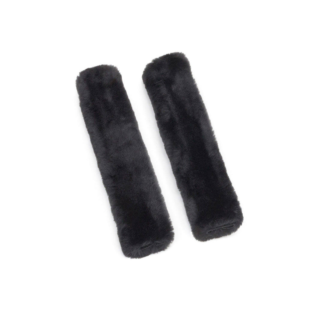 SHEEPTEX Simulated Sheepskin covers for soft-tyes loops for motorcycles, vehicles and cargo#pack-size_2-pack