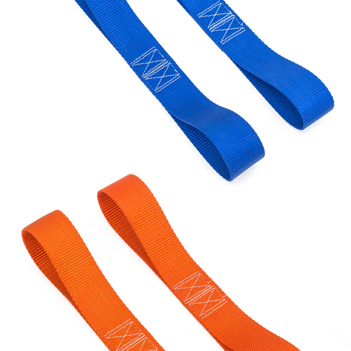 *BOGO* 1.5in x 12in SOFT-TYES, ORANGE or BLUE(pair)