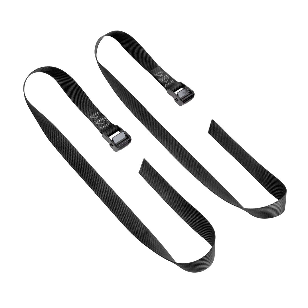 PowerTye 1.5in x 4ft HD LASHING STRAPS w/ BLACK BUCKLE (pair) #color_black