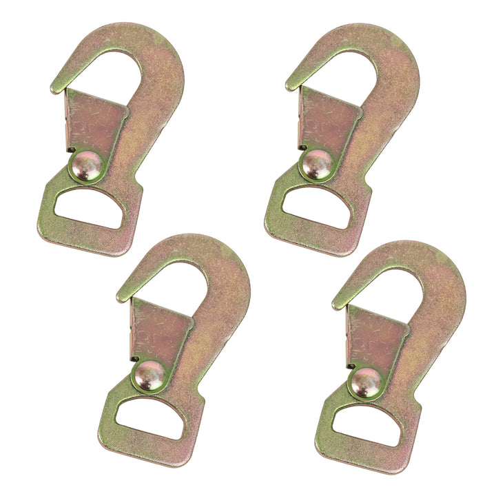 PowerTye 1in Secure Hook, Yellow Zinc#pack-size_4-pack