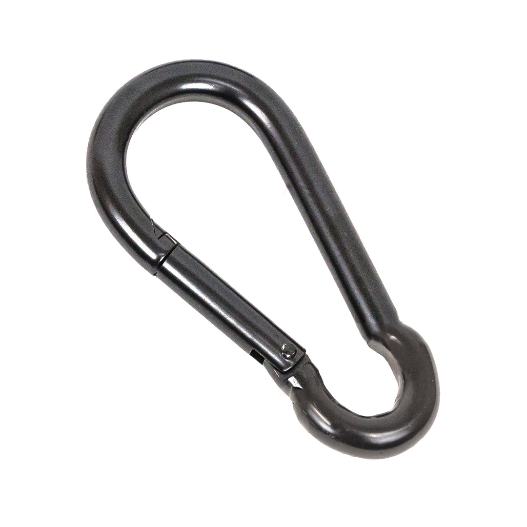 PowerTye Large Carabiner, Single with No grommet #color_black