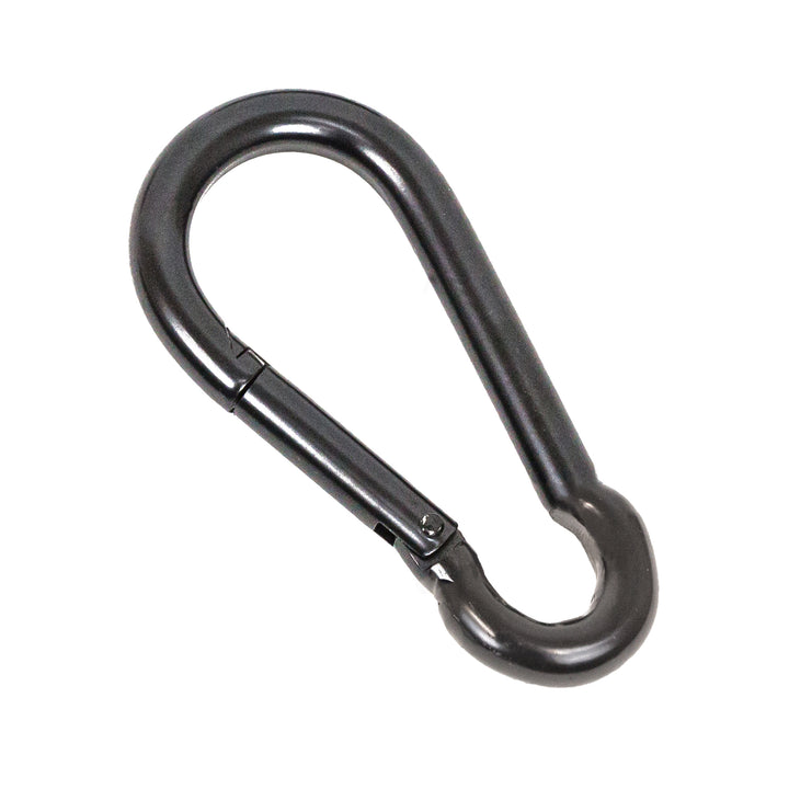 PowerTye Large Carabiner, Single with No grommet #color_black