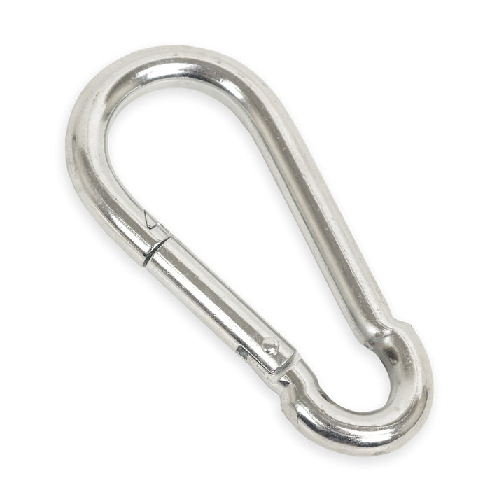 PowerTye Large Carabiner, Single with No grommet #color_silver
