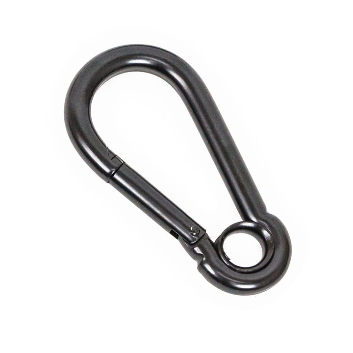 Carabiner Hooks black-Zinc single#color_black
