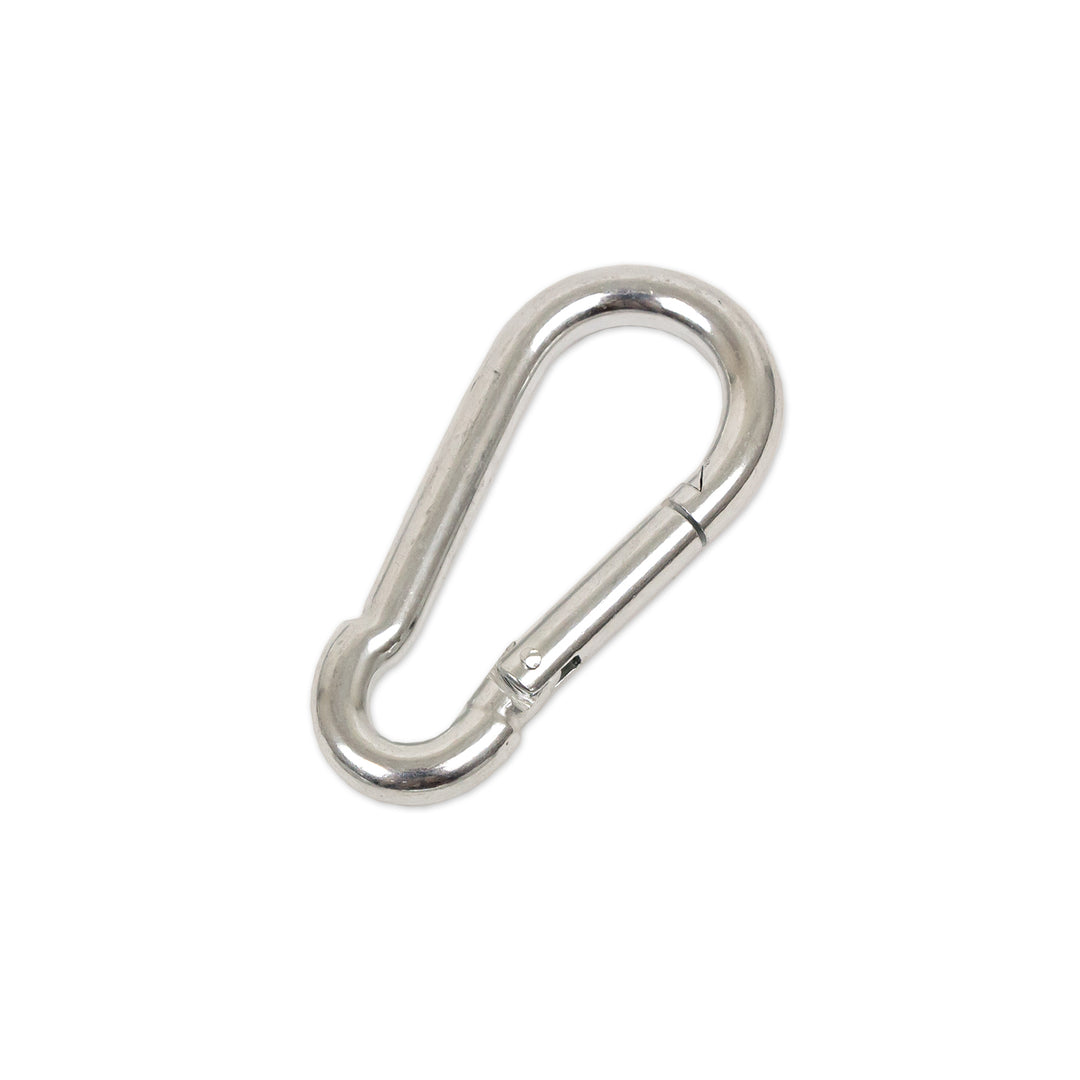 PowerTye Small Carabiner Hook, Silver single#color_silver