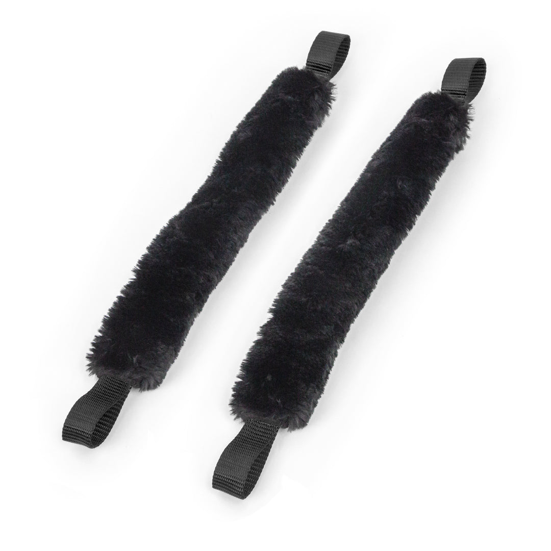 *BOGO* 1in x 18in PLUSH SHEEPTEX SOFT - TYES (pair) - PowerTye#color_black