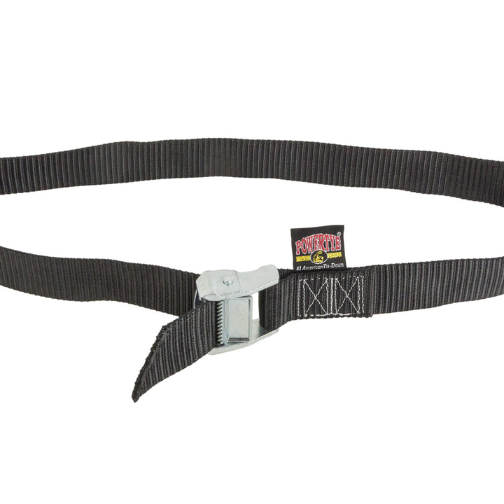 *BOGO* 1.5in HEAVY - DUTY LASHING STRAP with GRIPPER WEBBING, BLACK (each) - PowerTye#length_9ft