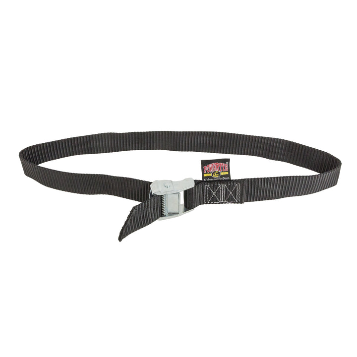 *BOGO* 1.5in HEAVY - DUTY LASHING STRAP with GRIPPER WEBBING, BLACK (each) - PowerTye#length_3ft