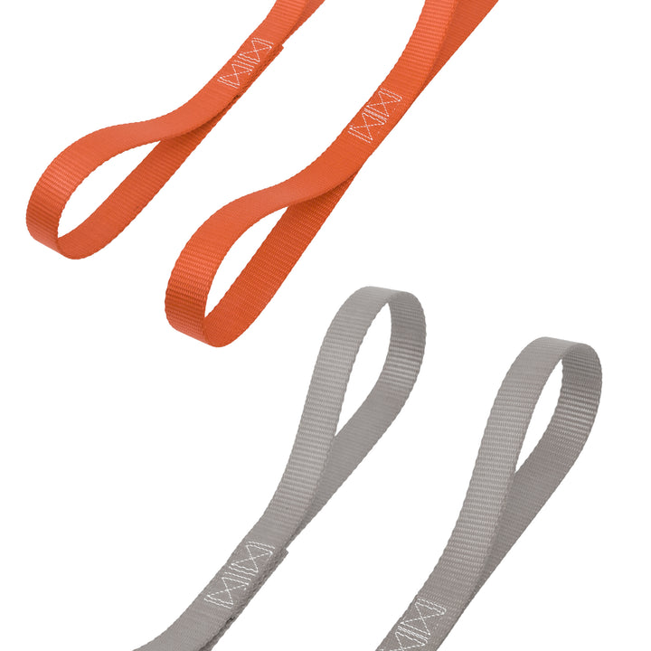 *BOGO* 1in SOFT-TYES, GREY or BURNT ORANGE (pair)