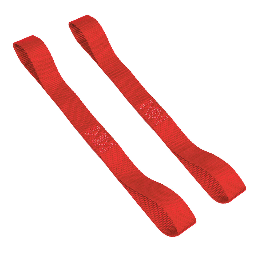 *BOGO* 1.5in x 18in SOFT-TYES, RED (pair)