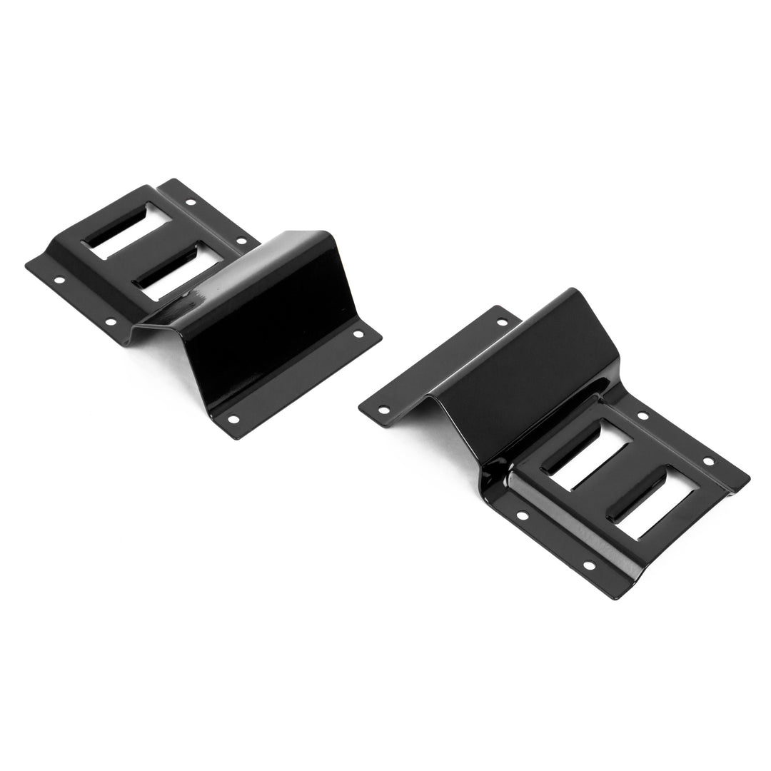 E-Track Chock 2 Pack with hardware for UTV and other light vehicles #color_black