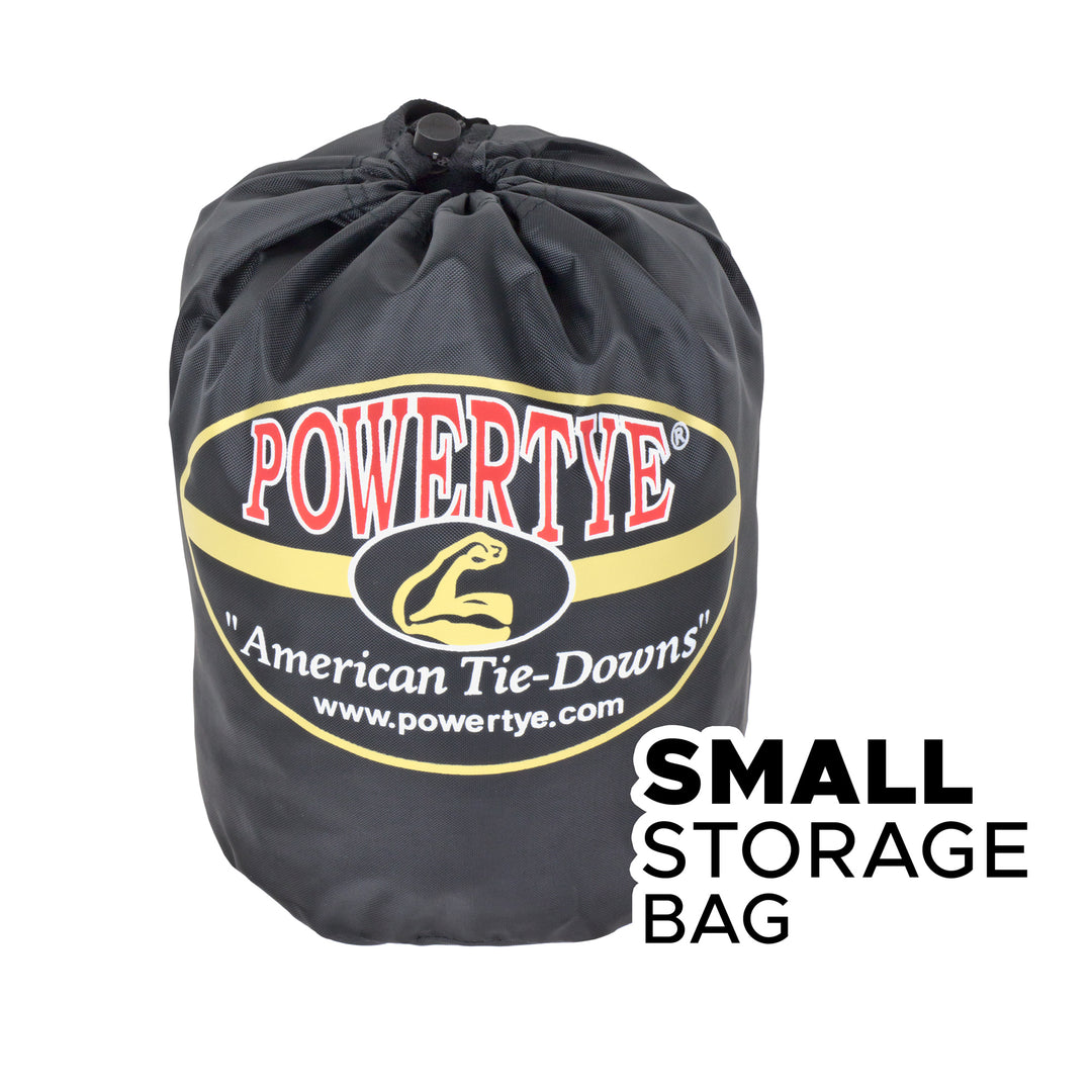 PowerTye RETRACTOR RATCHET STRAPS STORAGE BAG#color_blue