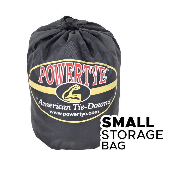 PowerTye RETRACTOR RATCHET STRAPS STORAGE BAG#color_blue