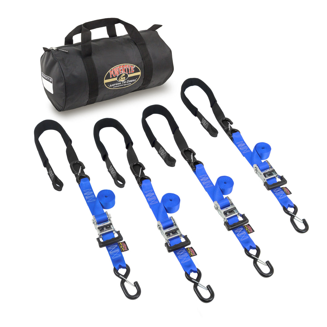 1.5in FAT STRAP *NEOPRENE* TRAILER KIT - PowerTye#color_blue