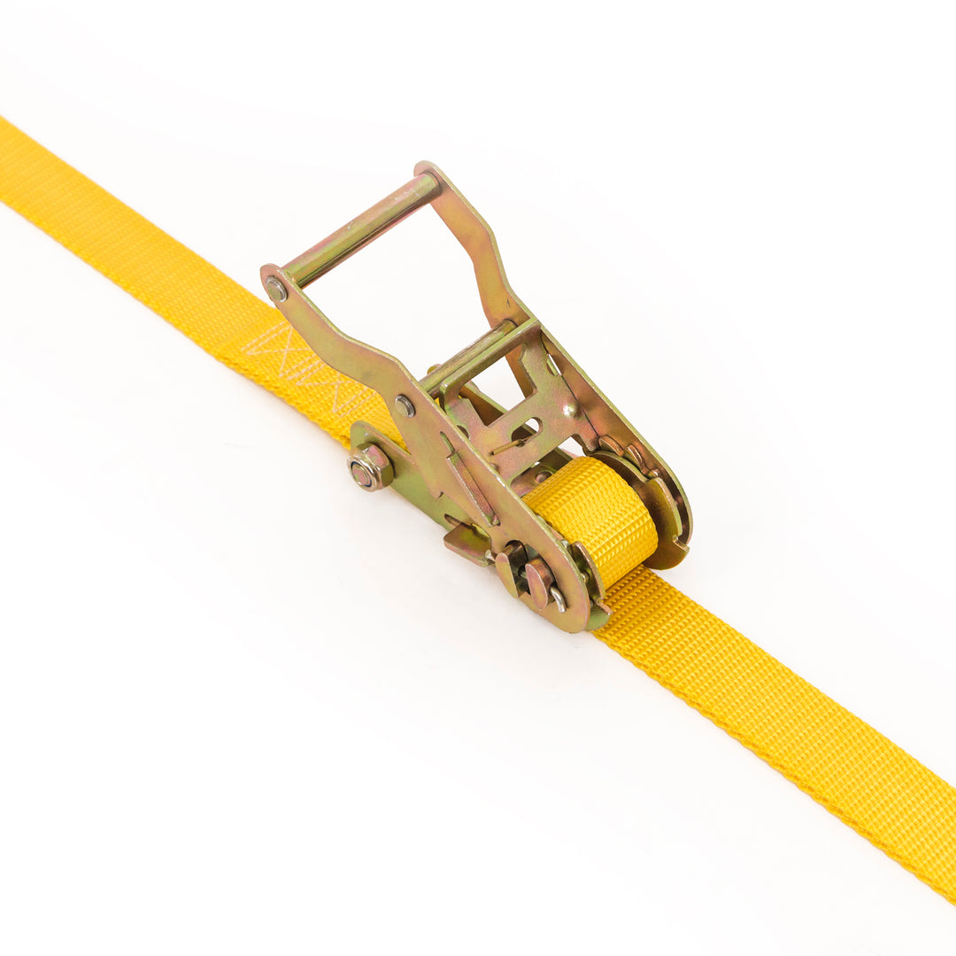 *BOGO* 1in ENDLESS YELLOW-ZINC RATCHET STRAP, YELLOW (each)