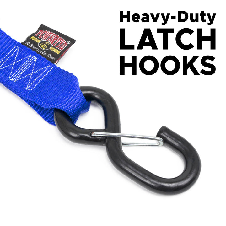 1.5in Heavy Duty Steel Latch Hooks#color_blue
