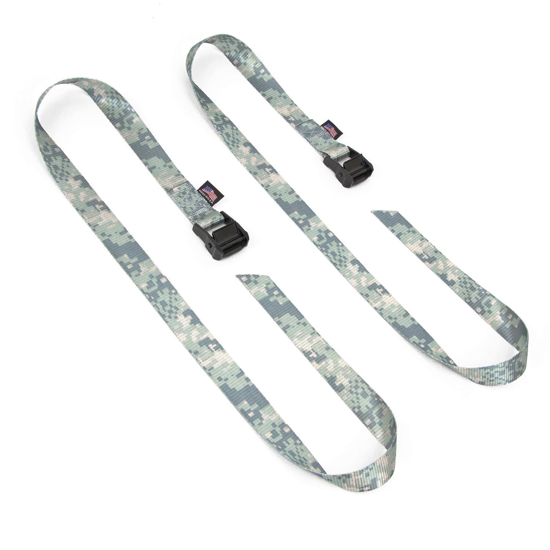 PowerTye Lashing strap 1.5in x 4ft Digital Camo Heavy-duty looping tie down strap#color_digital
