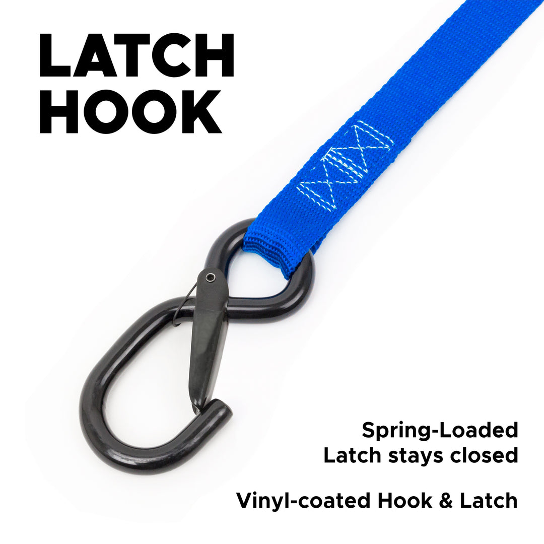 1 inch Steel Latch Hook#color_blue-black