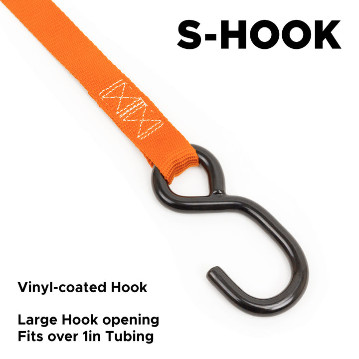 1in Steel S-Hook#color_orange-black
