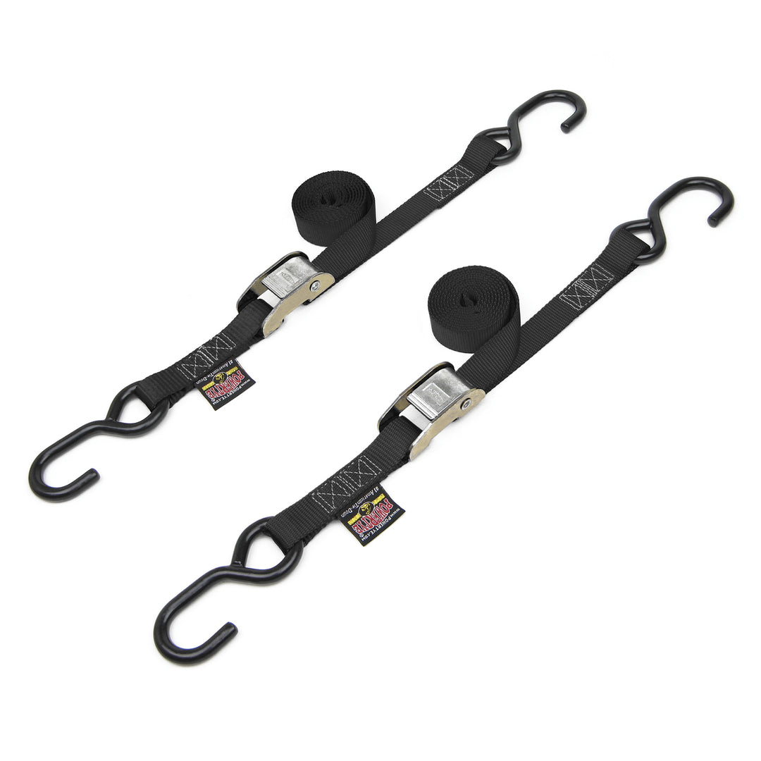 1 inch pull strap Cam Buckle Tie-Downs#color_black