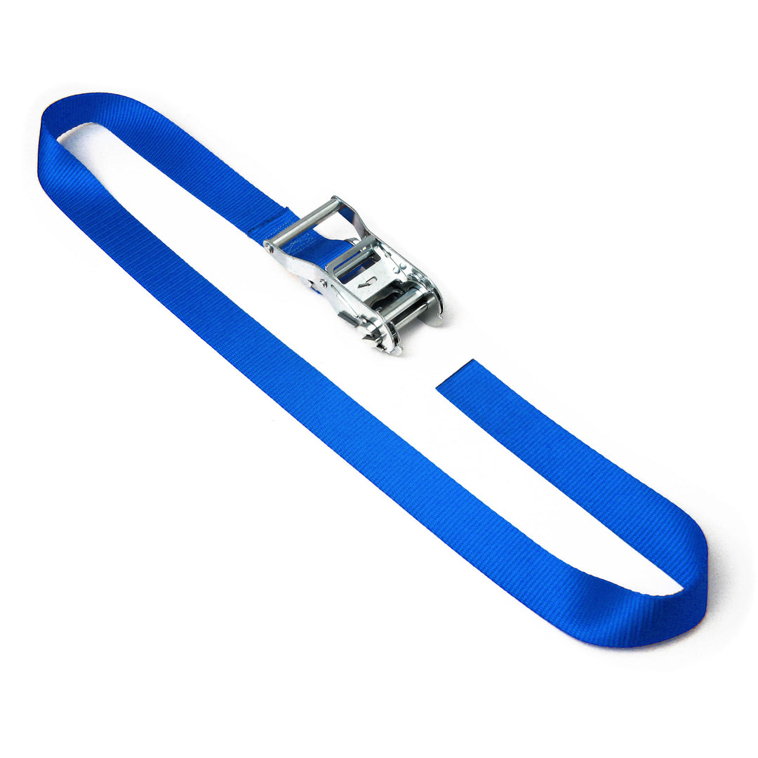 Ratchet Strap with Endless Loop #color_blue
