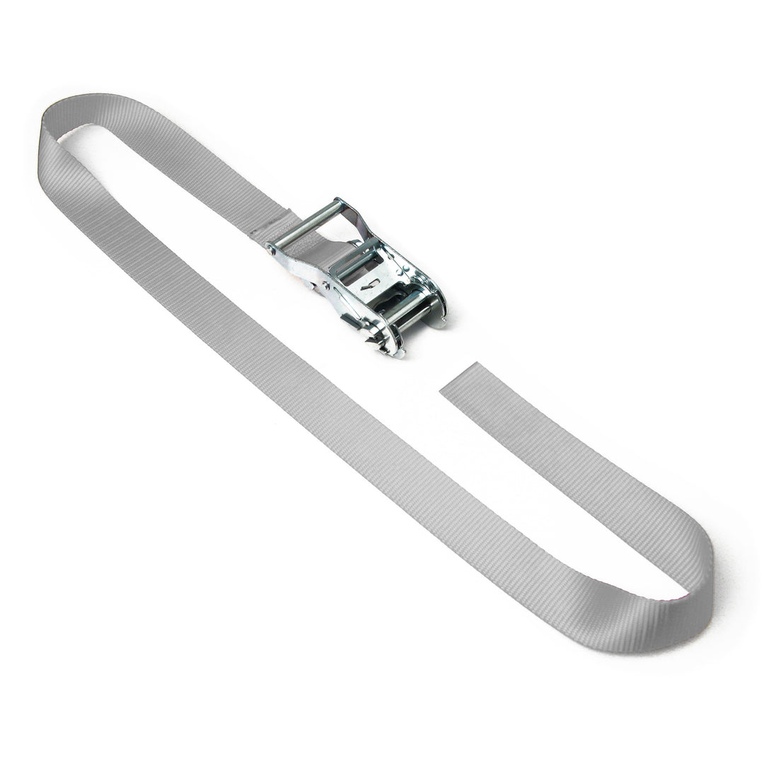 Ratchet Strap with Endless Loop #color_silver