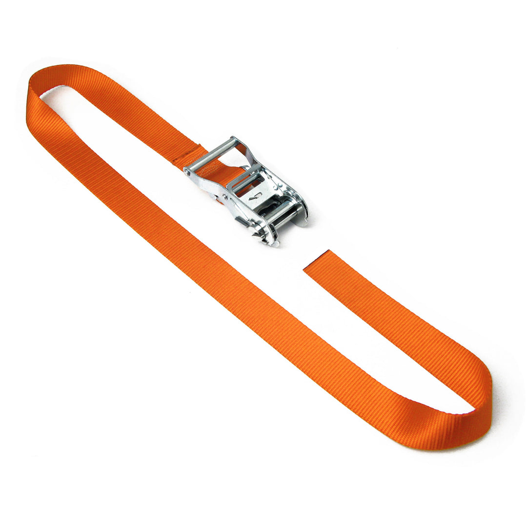 Ratchet Strap with Endless Loop #color_orange