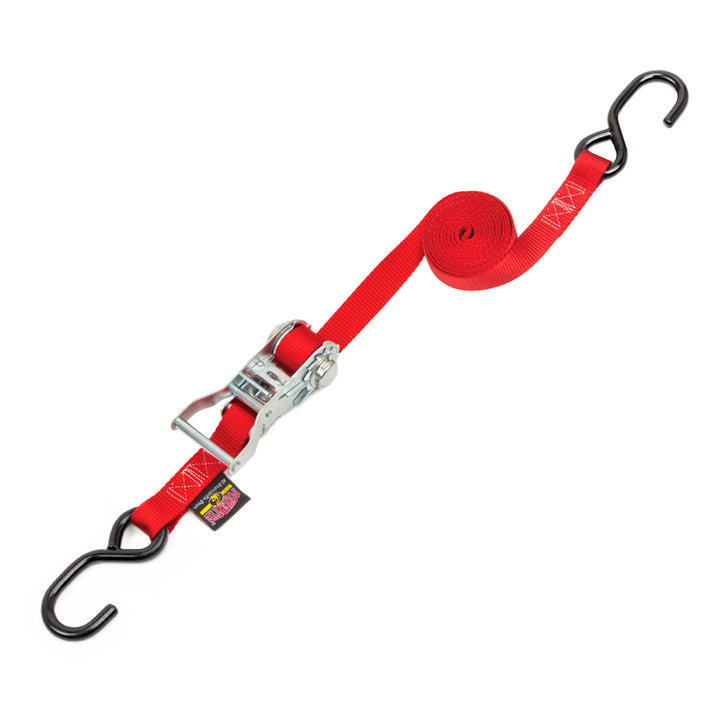 1in x 12ft Ratchet with S-Hooks#color_red