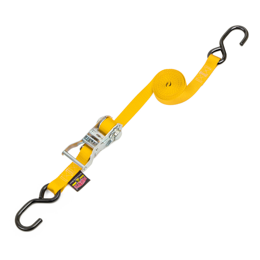 1in x 12ft Ratchet with S-Hooks#color_yellow