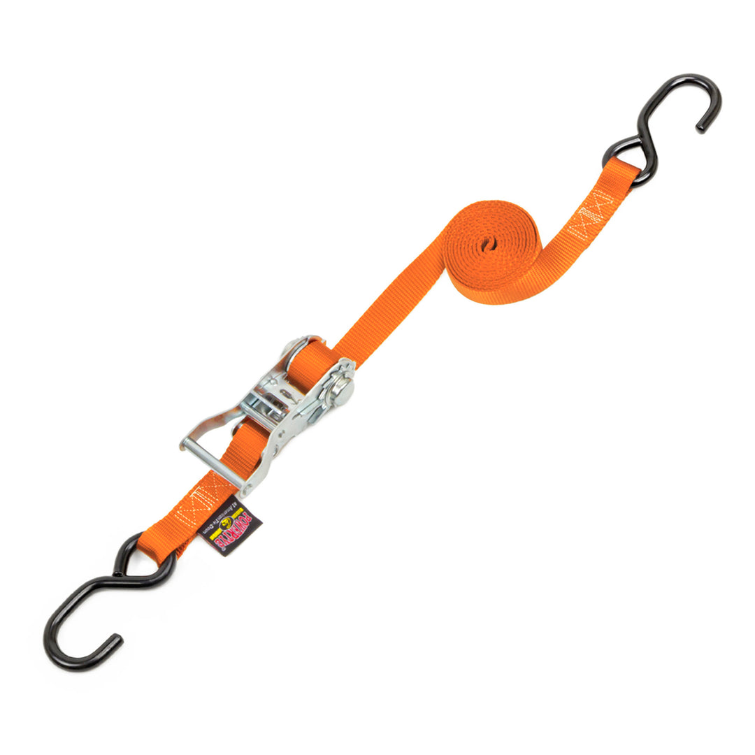 1in x 12ft Ratchet with S-Hooks#color_orange