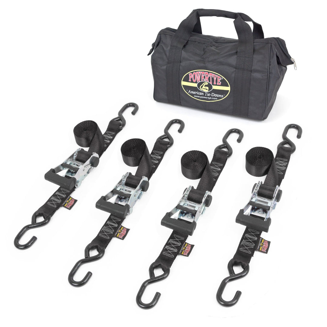 1.5in x 8ft INDUSTRIAL RATCHET TIE-DOWN KIT – PowerTye