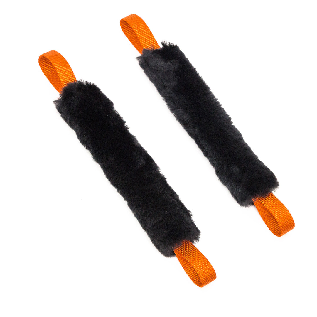 Orange Soft-Tye with Black Sheepskin Cover #color_orange