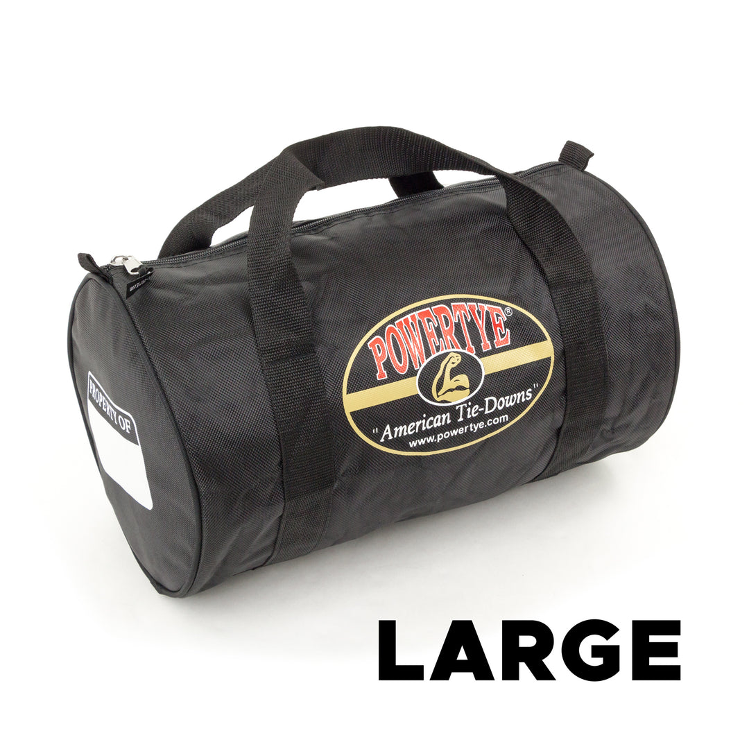 Large Black Nylon Storage Bag