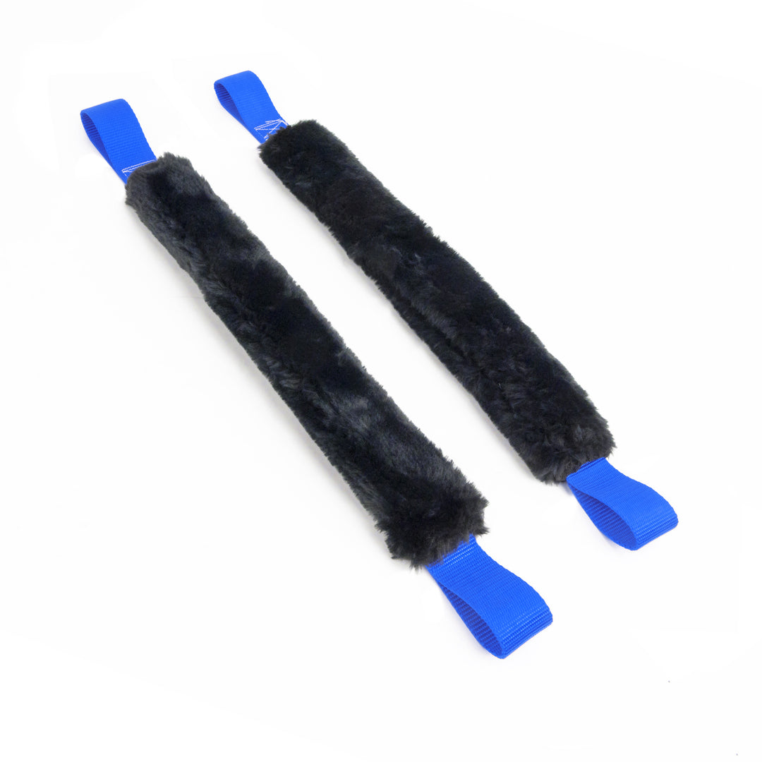 Clearance 1.5in Long Plush Soft-tyes, pair#color_blue