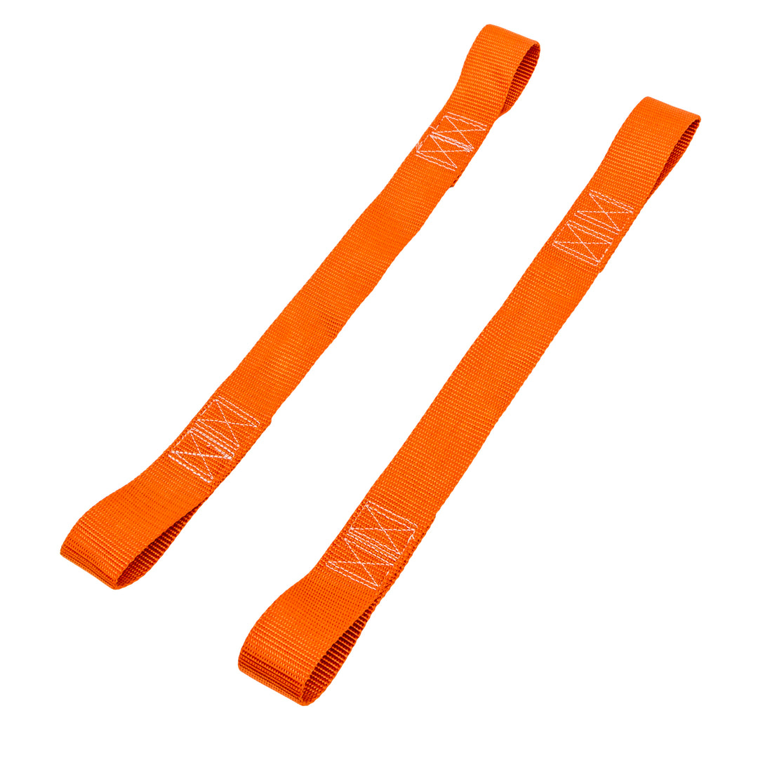 1.5in x 18in soft-tye handlebar soft loops #color_orange